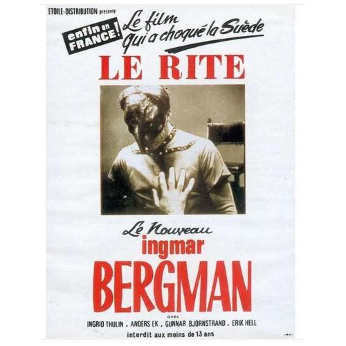 Le Rite (Riten) - Véritable Affiche De Cinéma Pliée - Format 120x16... on Productcaster.