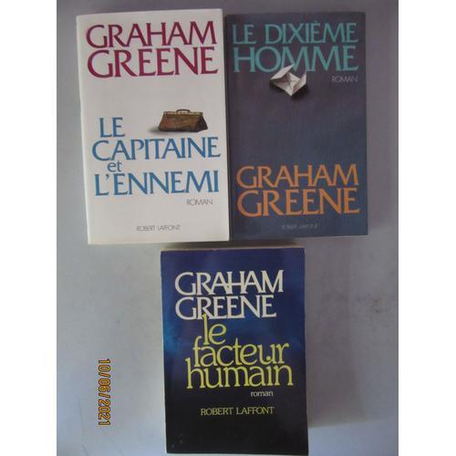 Lot De 3 Romans / Graham Greene / Éditions R. Laffont on Productcaster.