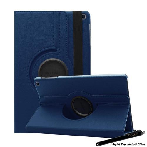 Housse Etui Bleu Pour Samsung Galaxy Tab A7 10.4"" 2020 Sm-T500 Coq... on Productcaster.