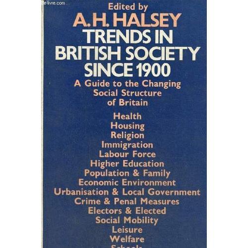 Trends In British Society Since 1900 - A Guide To The Changing Soci... on Productcaster.