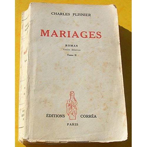 Charles Plisnier. Mariages on Productcaster.