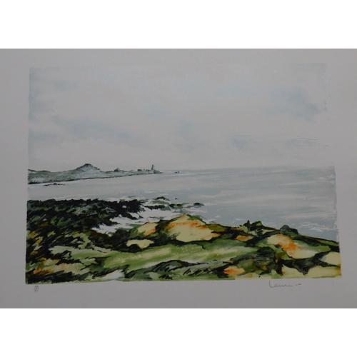 Lithographie Originale De Jean- Pierre Laurent - Bord De Mer on Productcaster.