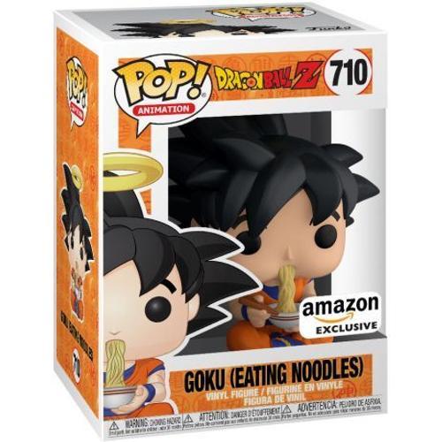 Goku Eating Noodles Pop Vinyl Figure + Pop Protector on Productcaster.