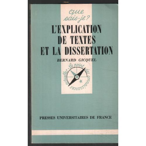 Explication De Textes Et Dissertation on Productcaster.