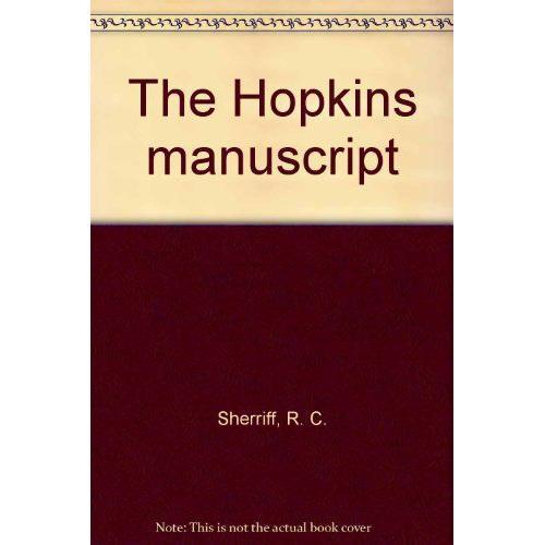 R. C. Sherriff. Le Manuscrit Hopkins, Roman, Traduit De L'anglais P... on Productcaster.