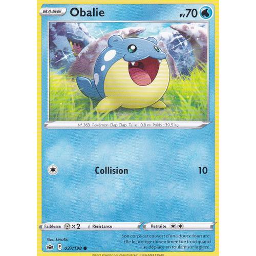 Carte Pokemon - Obalie - 037/198 - Épée Et Bouclier 6 - Règne De Gl... on Productcaster.