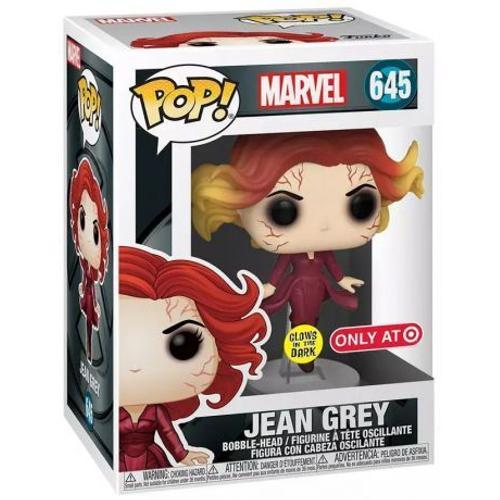 Figurine Funko Pop - X-Men Marvel N°645 - Jean Grey Glow In The Dar... on Productcaster.