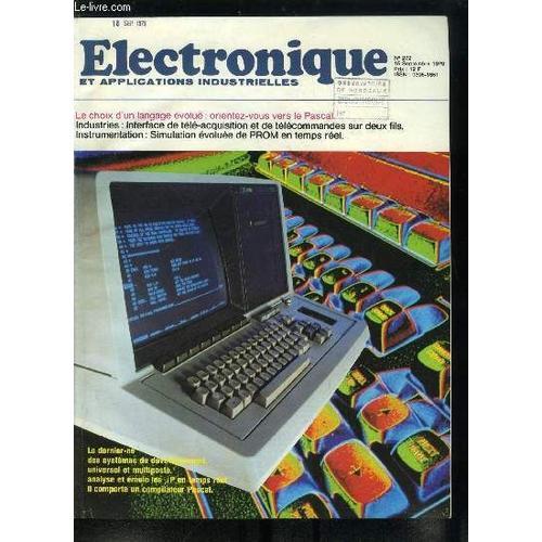 Electronique Et Applications Industrielles N° 272 - Des Testeurs En... on Productcaster.