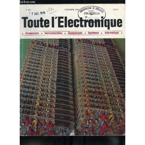 Toute L Électronique N° 351 - Une Nouvelle Étape Par E. Aisberg, Le... on Productcaster.