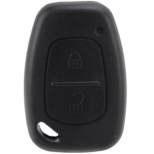 Remote Étui Porte-Clés Avec 2 Boutons Pour Opel Movano / Vivaro Tra... on Productcaster.