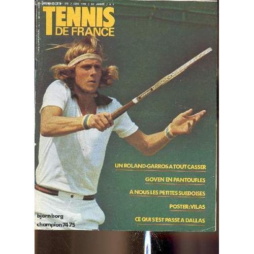 Tennis De France N°278, Juin 1976 : Un Roland-Garros À Tout Casser ... on Productcaster.