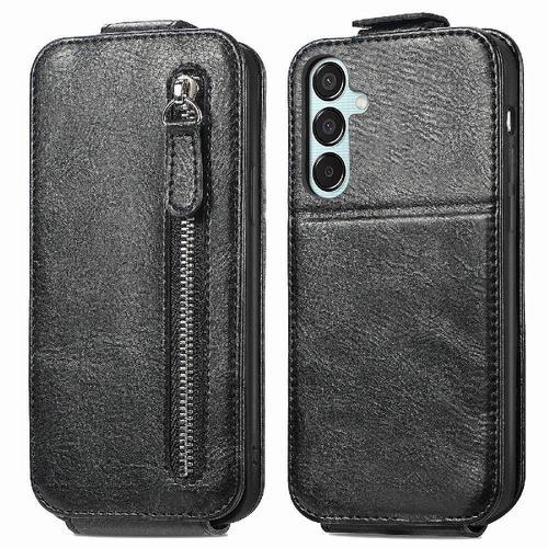 Zips Flip Étui Pour Samsung Galaxy M15/F15 5g Couverture Rabotant F... on Productcaster.