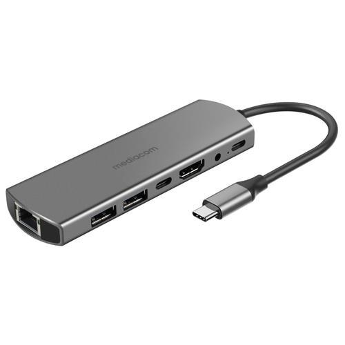 Mediacom MD-C314 hub di interfaccia USB 3.2 Gen 1 (3.1 Gen 1) Type-... on Productcaster.