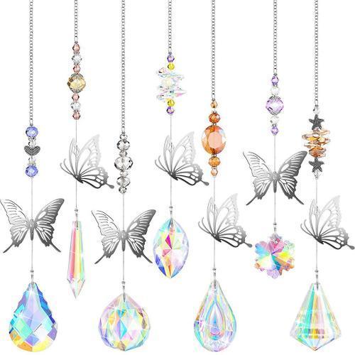 Attrape-soleil et insecte, lot de 7 pendentifs colorés pour l'extér... on Productcaster.