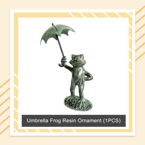 Ornements de Grenouille Parapluie, Figurine de Décoration, Statue A... on Productcaster.