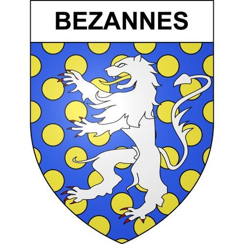 Bezannes 51 Ville Sticker Blason Écusson Autocollant Adhésif - Tail... on Productcaster.