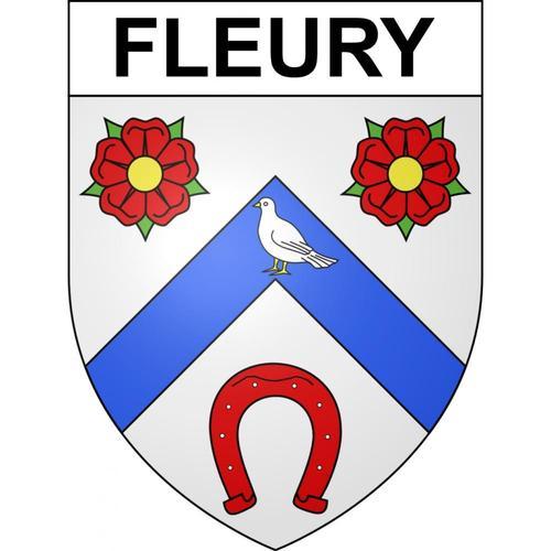 Fleury 60 Ville Sticker Blason Écusson Autocollant Adhésif - Taille... on Productcaster.