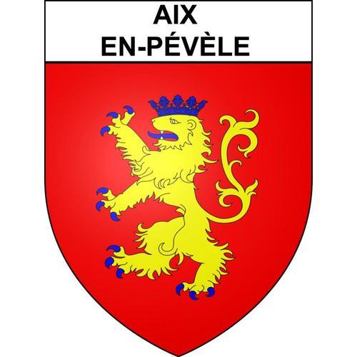 Aix-En-Pévèle 59 Ville Sticker Blason Écusson Autocollant Adhésif -... on Productcaster.