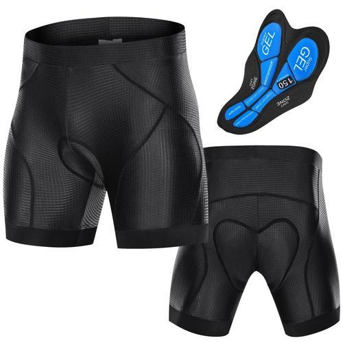 Couleur Noir Short De Vélo Antidérapant Pour Hommes Rembourré, Avec... on Productcaster.