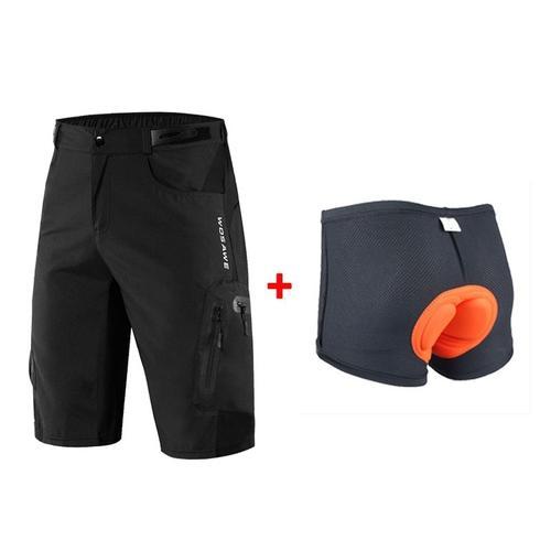 Couleur Noir Avec Bc101 Short Rembourré Et Réfléchissant Pour Vélo ... on Productcaster.