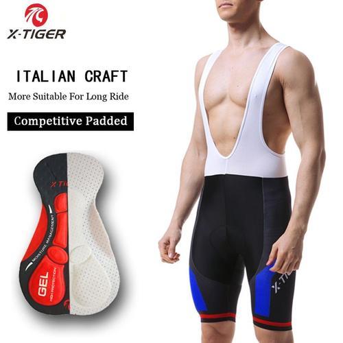 Couleur Couleur 7 Bib Shorts De Cyclisme 5d Gel Pad Hommes Shorts D... on Productcaster.