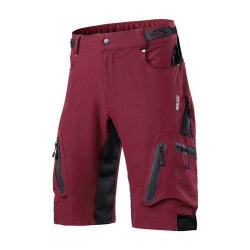 Couleur Rouge Homme Extérieur Vtt Short Vtt Descente Pantalon Short... on Productcaster.