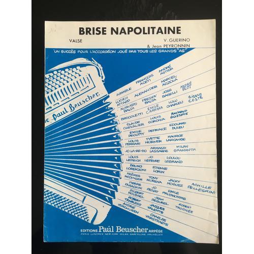 Brise Napolitaine (Valse) on Productcaster.