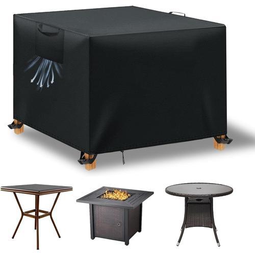 Noir Housse Table De Jardin, Housse Salon De Jardin Exterieur, Hous... on Productcaster.