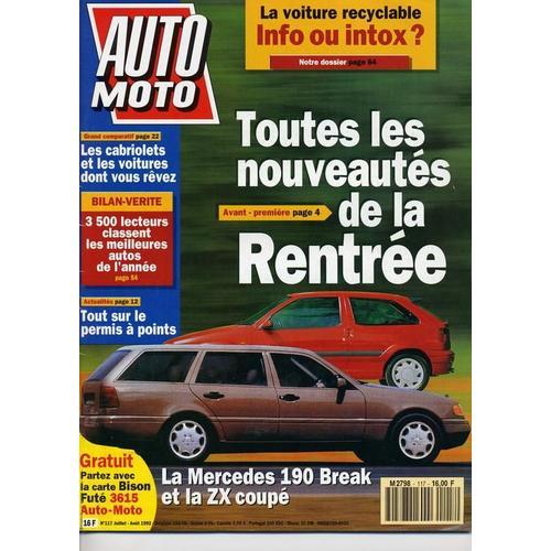 Auto Moto N° 117 : Toutes Les Nouveautes De La Rentree on Productcaster.