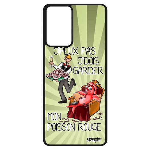 Coque Samsung Galaxy A52 Silicone J'peux Pas J'dois Garder Mon Pois... on Productcaster.