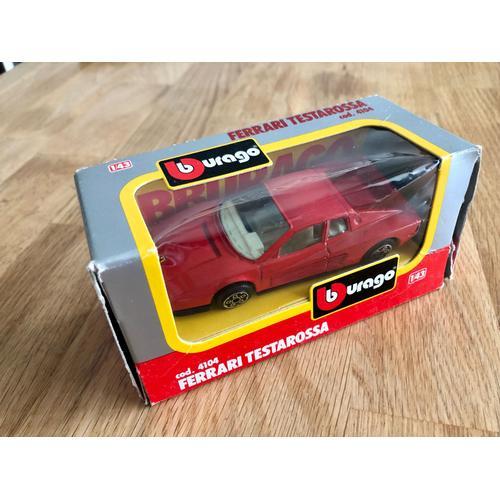 Burago 4104 - Ferrari Testarossa - 1:43 Avec Emballage D'origine (1... on Productcaster.