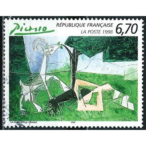 France 1998, Beau Timbre Yvert 3162, Oeuvre De Pablo Picasso, "Le P... on Productcaster.