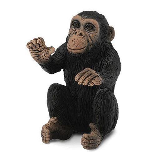 Figurine Singe : Chimpanzé : Bébé Câlinant on Productcaster.