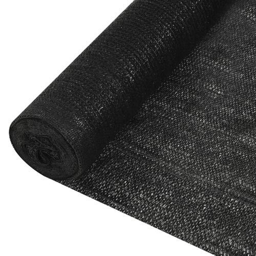 Vidaxl Filet Brise-Vue Noir 2x25 M Pehd 195 G/M² on Productcaster.