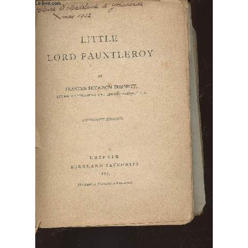 Little Lord Fauntleroy on Productcaster.