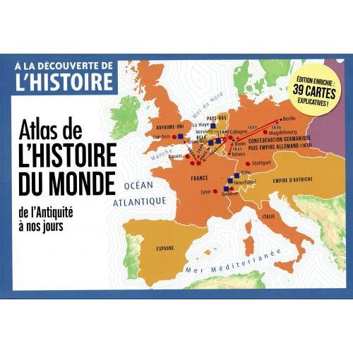 À La Découverte De L'histoire 8 Atlas De L Histoire Du Monde 39 Car... on Productcaster.