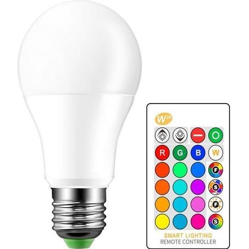 Ampoule LED E27 10W RGBW Lampe Couleur Changement Blanc chaud on Productcaster.