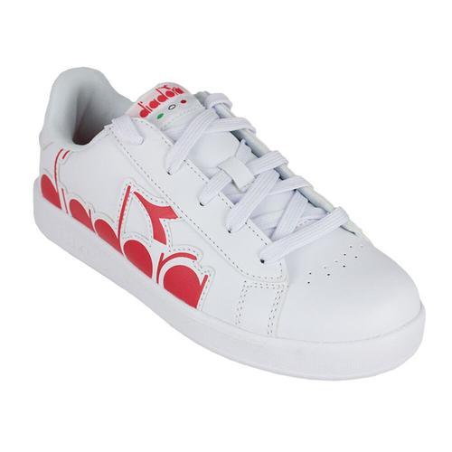 Diadora Game P Bolder Gs 101.176274 01 C0823 White/Ferrari Red Ital... on Productcaster.