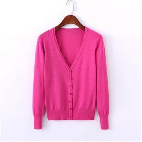 Cardigan À Manches Longues Pour Femme, Grande Taille, Manteau Trico... on Productcaster.