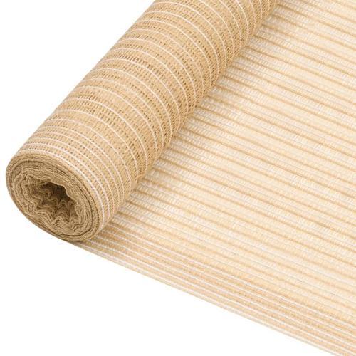 Vidaxl Filet Brise-Vue Beige 1,5x25 M Pehd 150 G/M² on Productcaster.