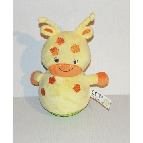 Culbuto Girafe Peluche Baby Smile Rare on Productcaster.