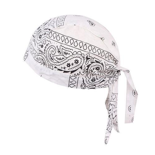 Cyclisme Bandana Tête De Mort Bonnet Léger Réglable Coton Biker Cha... on Productcaster.