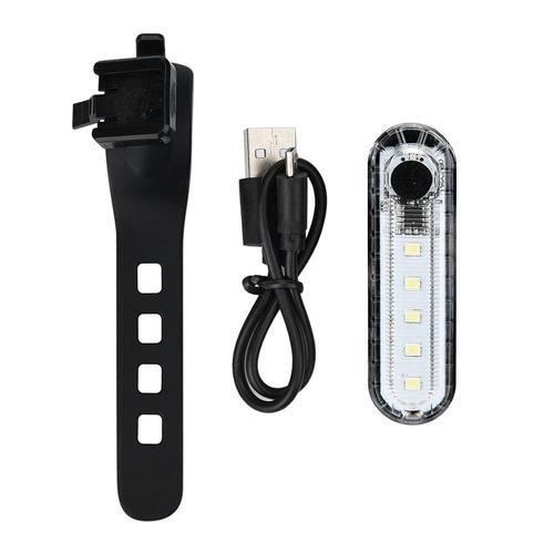 Blanc - 2pc Rouge Usb Rechargeable Vélo Vélo Cyclisme 4 Modes Led A... on Productcaster.