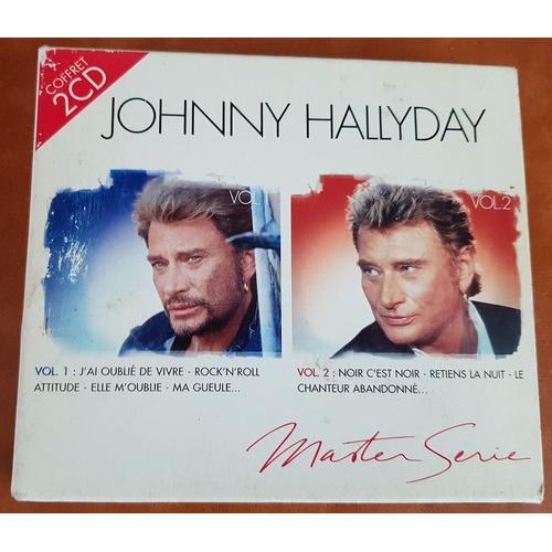 Coffret 2 Cd Master Serie Vol 1 Et Vol 2 Johnny Hallyday on Productcaster.