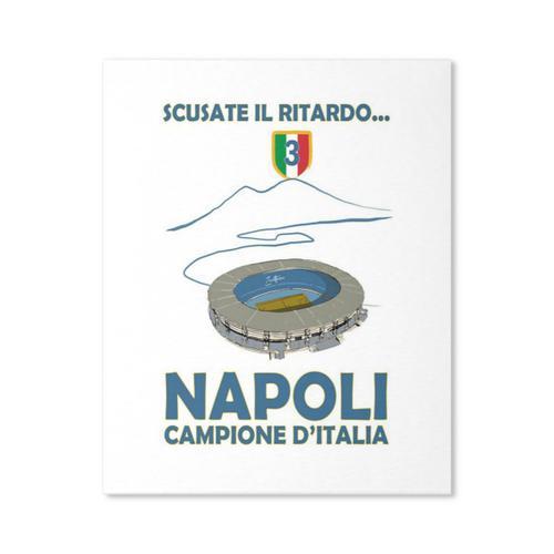 Canevas imprimer Naples Campione 2023 - version blanche Sans cadre ... on Productcaster.