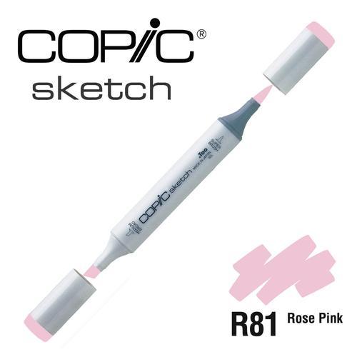 Marqueur À L'alcool Copic Sketch R81 Rose Pink on Productcaster.