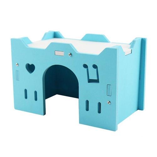 Maison En Bois Pour Hamster, Cage En Forme D'étoile, C¿Ur, Petit An... on Productcaster.