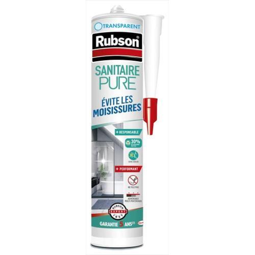 Mastic d'étanchéité cuisine et bain pure sanitaire RUBSON transpare... on Productcaster.