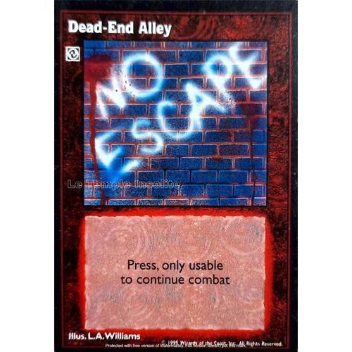 Carte Vampire - Dead-End Alley 1995 on Productcaster.