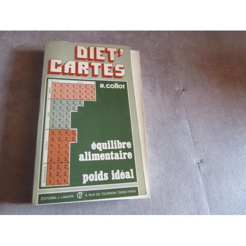 R Collot Diet Cartes Equilibre Alimentaire Poid Ideal on Productcaster.